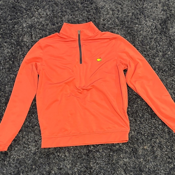 Coral Masters Quarter-Zip Pullover with Logo